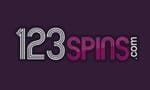 123 spins logo