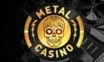 metal casino logo