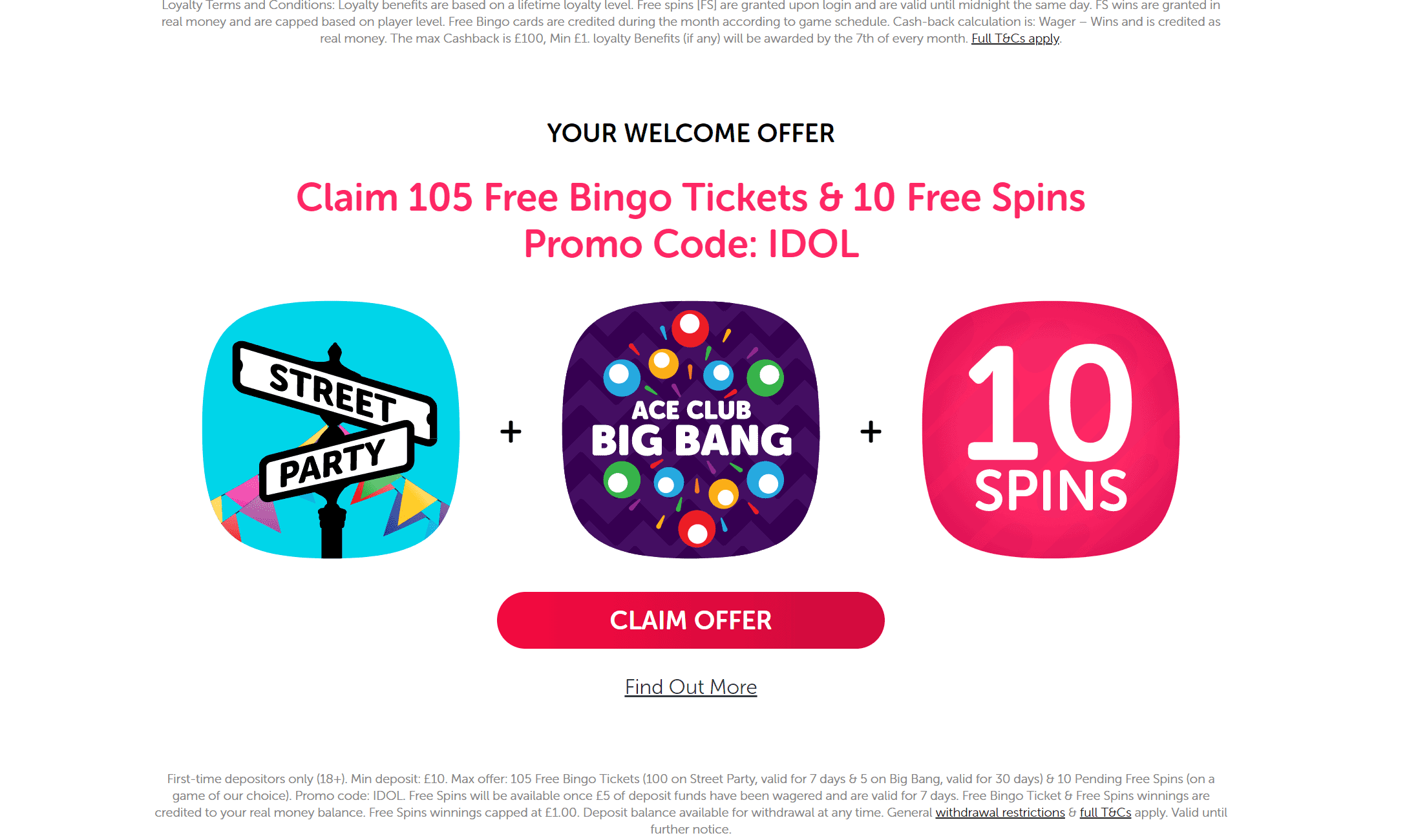 bingo idol promo