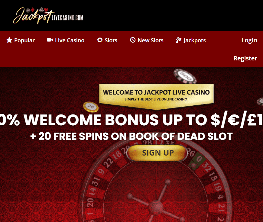 Jackpot Live Casino Image