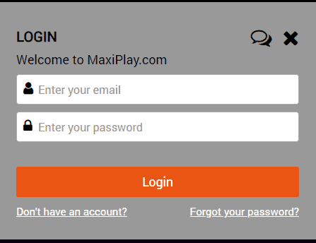 Maxi Play Login