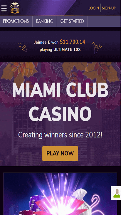 MiamiClubCasino home mobile