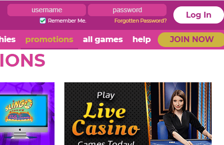 Slot Games Login