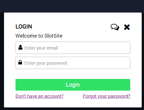 Slot Site Login