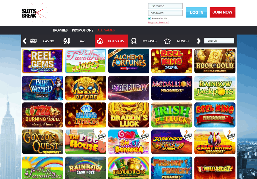 Slots Break games