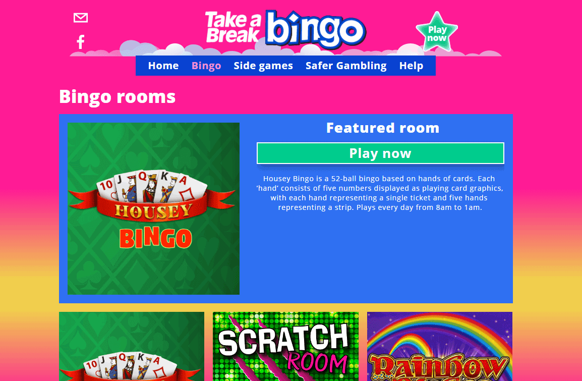 Take a Break Bingo Promotions