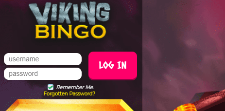 Viking Bingo login