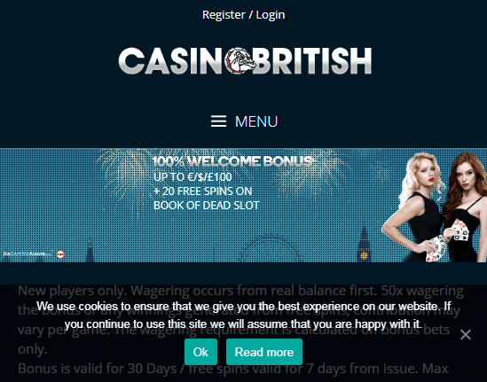 casino british front page