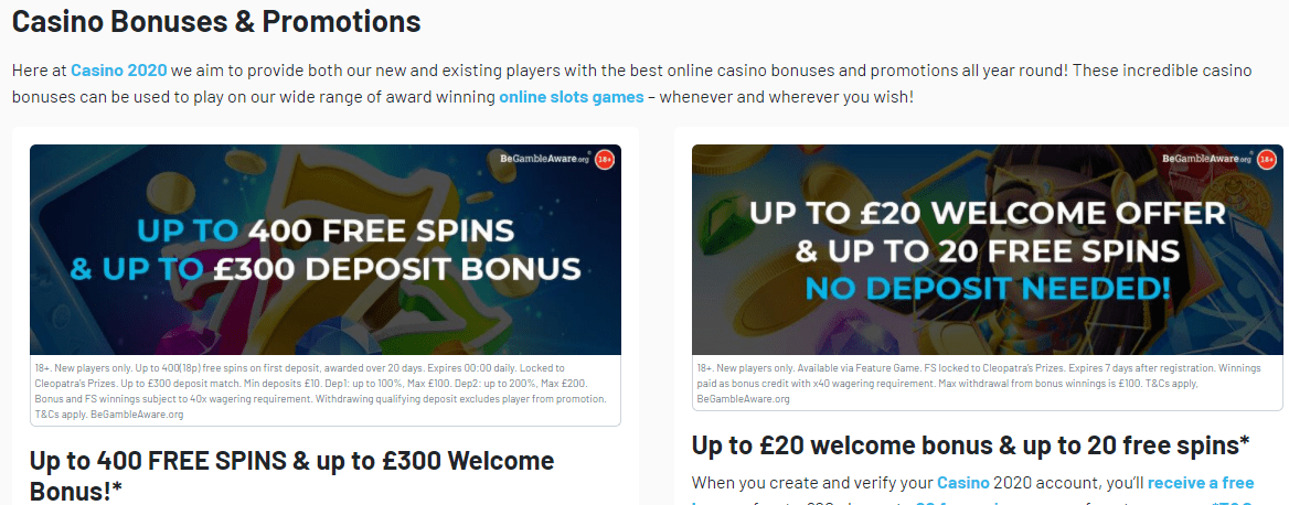 casino2020 promotion