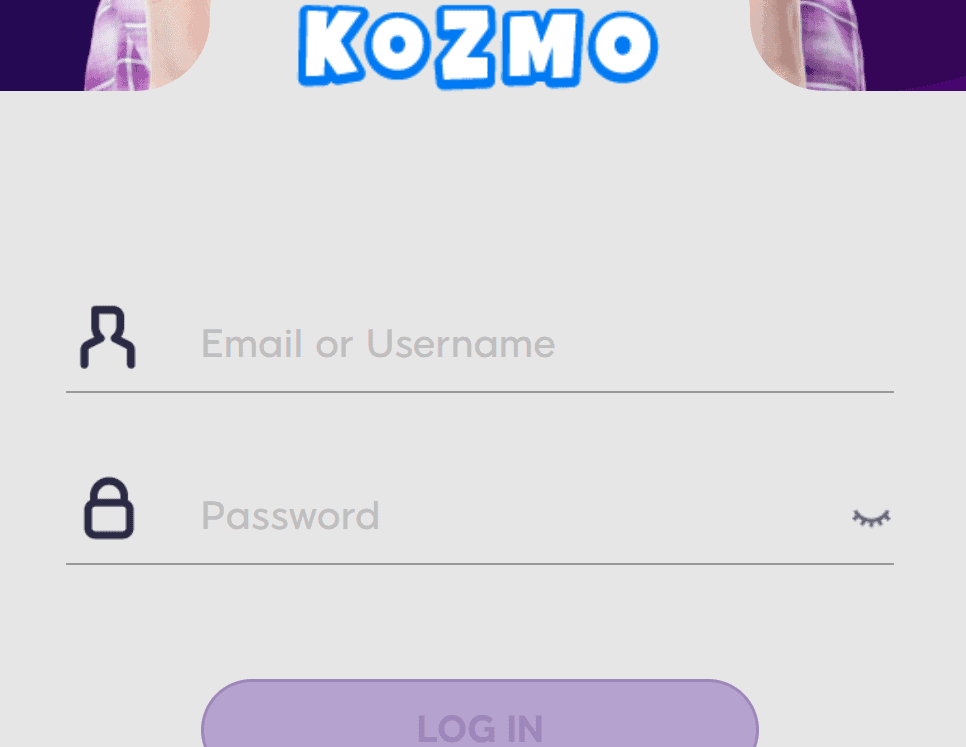 kozmo casino login