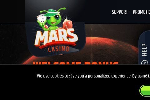 mars casino front image