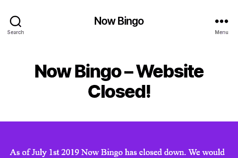 now bingo front image