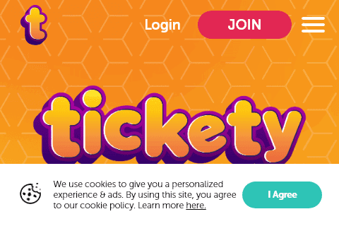 tickety bingo front image