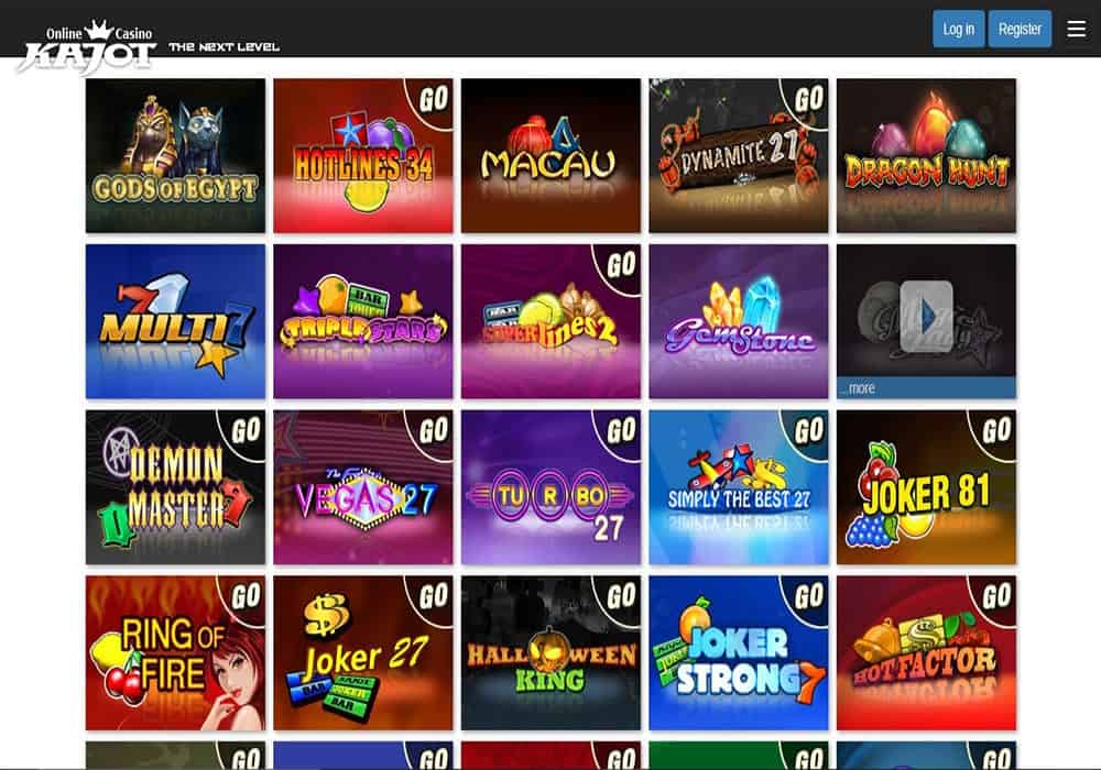 grande vegas casino games