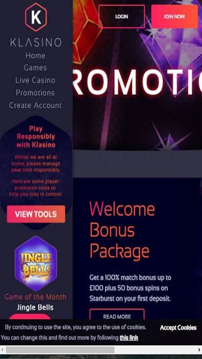 klasino promo mobile