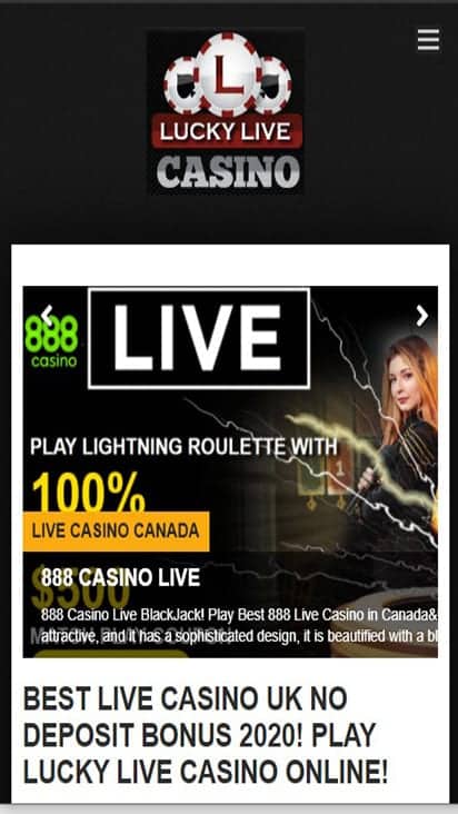 luckylivecasino home mobile