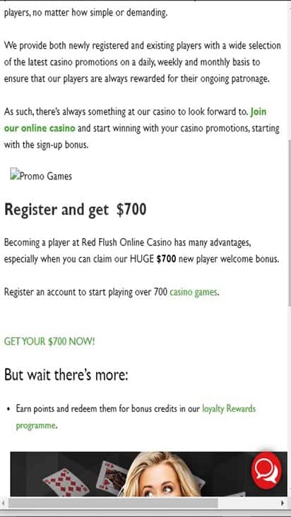 redflushcasino promo mobile