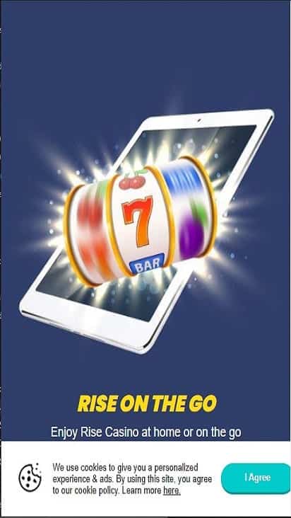 rise casino pomo mobile