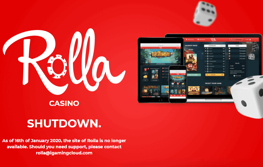 rolla casino home shut down NA