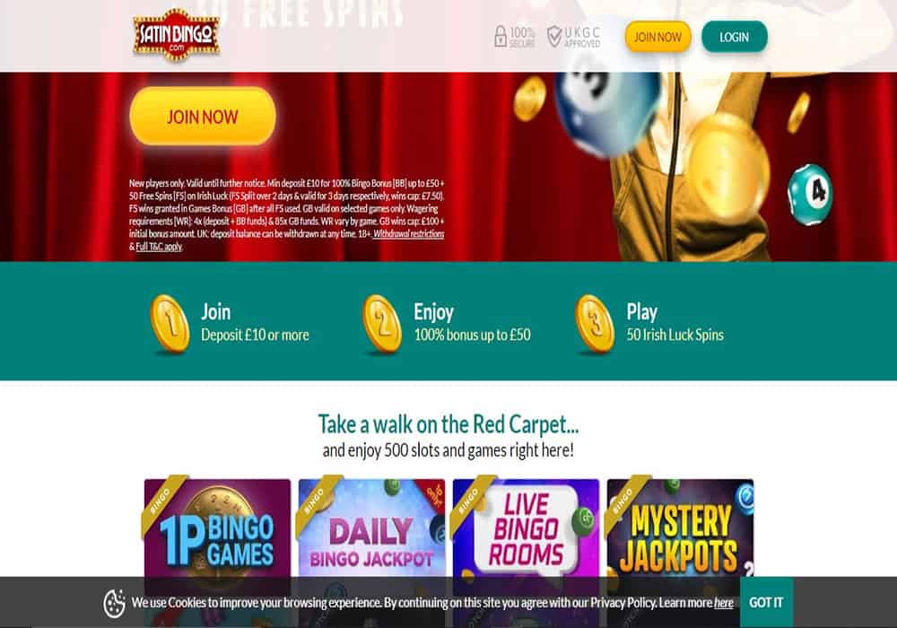 888 Casino promotions page