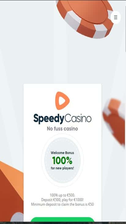 speedy casino home mobile