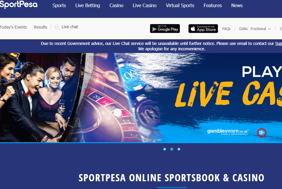 sportpesa home