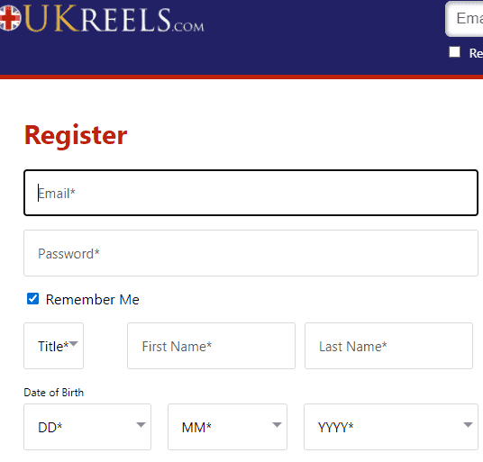 uk reels sign up