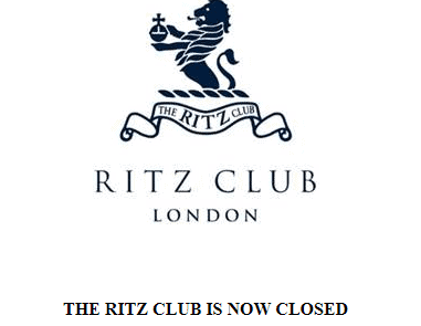 the ritz club front image closed