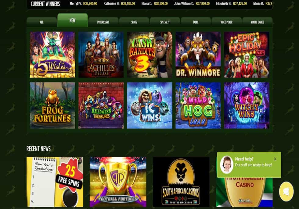 springbok casino online