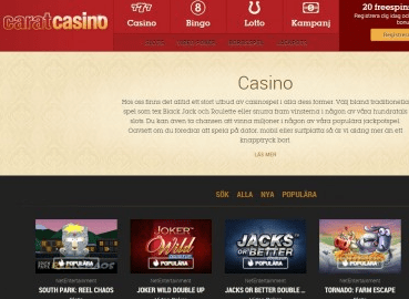 carat casino front image