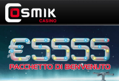 cosmik casino front image